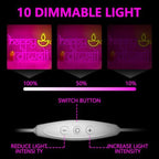 Happy Diwali Neon Sign for wall decor Festival Of Light Led Sign Happy Diwali Decorations Dimmable Diya Deepawali Neon Light Up Sign for Home Bar Decor Party Wall Room Bedroom Door Window - Image 3