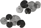 Madison Park Wall Art Living Room Décor - Lenzie Metal Abstract Coastal Decoration, Home Accent Modern Kitchen Dining Decoration, Ready to Hang for Bedroom, 15.7"W x 26.9"L, Multi 2 Piece - Image 4