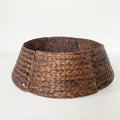 YoleShy 32 inch Christmas Tree Collar, Woven Hyacinth Base Cover, Natural (Espresso, 42in) by Unknown