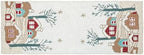 Lightnpro Poinsettia Beaded Table Runner – Elegant Farmhouse Decor for Christmas & Thanksgiving Festive Dining Accent (13x36 Inch) - Image 5