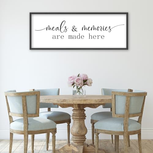 YWJKWLGS Kitchen Signs Wall Decor Art Meals and Memories Are Made Here Sign - Image 7