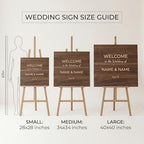 Personalized Rustic Wreath Wedding Welcome Sign - Custom 3D Wood Floral Ceremony Entrance & Reception Board for Farmhouse, Barn or Garden Venue - Multiple Sizes - Image 4