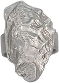 Oyster Shell Napkin Rings Set of 4 Made in USA by Liberty+Pewter