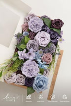 Ling's moment Fake Flowers Box, Lavender & Purple Deluxe Combo - Image 4