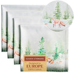 Maison d' Hermine Cloth Napkins Set of 4 Reusable 100% Cotton (20" x 20") by MaisondHermine