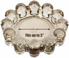 Alice Lane Home Collection Original Amber Glass Small Bubble Candle Dish - Image 3