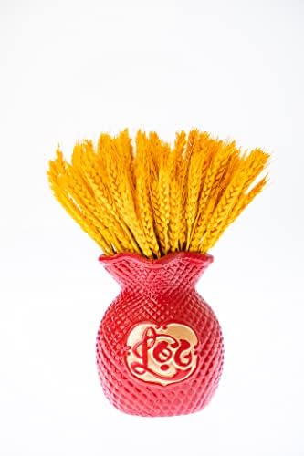 Money Bag Ceramic Vase l Lunar New Year Decoration l TET Decoration l Lunar New Year Decoration l TET Photo Props l Decorative Vases for TET (Red (4.5"x 3"x 6”)) (Tet1960rd) - Image 5