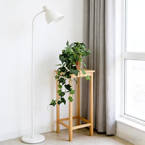 31.5" Fake Plants English Ivy in Pot- 2Pack Artificial Silk Ivy Greenery for Home Décor, Tabletop, Office, Shelf, Balcony or Bathroom - Image 3