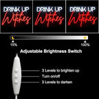 Drink Up Witches Neon Light Halloween Neon Sign for Bedroom Party Bar Decor - Image 5