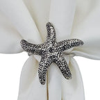 Split P Starfish Napkin Ring Set of 4 - Image 3