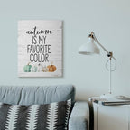 Autumn Color Seasonal Word Art, 24 x 30 Inch Canvas Wall Art - Image 2