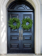 24’’ Real Touch Christmas Wreath, Artificial Cedar Wreath for Front Door - Image 5