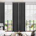 KOUFALL 96 Inch Curtains Long 2 Panel Set,70 Inch Wide Grommet Blackout Drapes for Living Room 96 Inch Length by KOUFALL