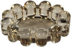 Alice Lane Home Collection Original Smoky Glass Large Bubble Candle Dish by AliceLaneHomeCollection