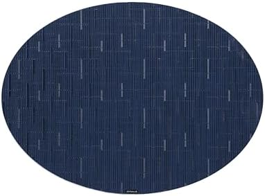 Chilewich Bamboo Placemats Set of 4, Woven Oval Placemats by Chilewich