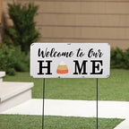 Welcome Magnetic Seasonal Stake, Includes 12 Magnets, Durable Metal - - Image 2