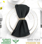 Urban Villa Cloth Napkins 100% Cotton Highly Absorbent Washable Durable Reusable Premium Dinner Napkins Ideal for Gifts for Mothers Day Hotel Farmhouse Parties - Forest (18" x 18", Set of 12) - Image 3