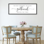 The Best Memories Are Made Gathered Around the Table Dining Room Wall Decor - Image 5