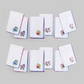 FINGERCRAFT Cloth Napkins Set of 12, 100% Cotton, 20x20 Inch, Multi Floral by FINGERCRAFT
