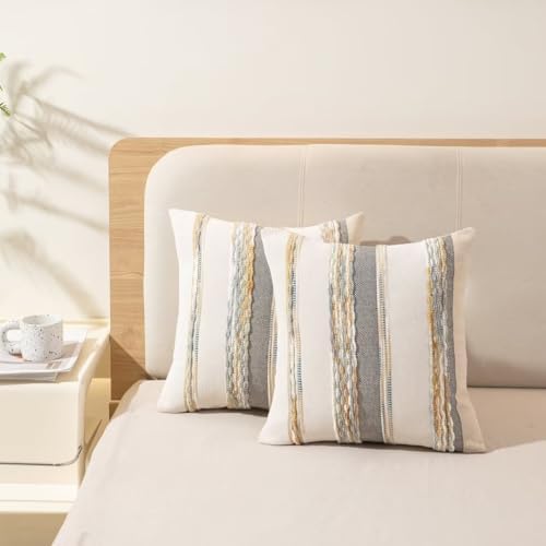 Boho Throw Pillow Covers Decorative Neutral Farmhouse Pillow case - Image 5