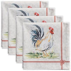 Maison d' Hermine Cloth Napkins Set of 4 Reusable 100% Cotton (20" x 20") by MaisondHermine