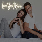 Love you more Neon Sign Romantic Wedding Led Light, Gift for Lover - Image 7