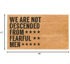 THEODORE MAGNUS Patriotic Door Mat - Welcome Mat for Front Door with Non-Slip Backing - Durable Doormat - Perfect for Outside Entrance Matt - Outdoor/Indoor - Heritage Proclamation - 17" x 30" - Image 3