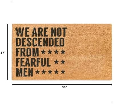 THEODORE MAGNUS Patriotic Door Mat - Welcome Mat for Front Door with Non-Slip Backing - Durable Doormat - Perfect for Outside Entrance Matt - Outdoor/Indoor - Heritage Proclamation - 17" x 30" - Image 3