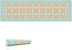Heat Resistant Table Runner, 39 x 12 Inch - Italian Garden Design by IRI-GIRI