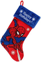 Ruz Marvel Spider-Man 20" Applique Christmas Stocking, Gift Holder for Stocking Stuffers, Indoor Home Decor and Holiday Decoration, Red - Image 2