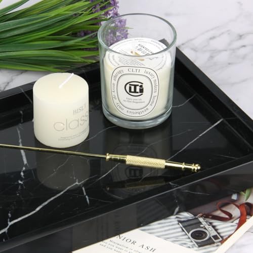 Marble Bathroom Vanity Tray, Black Marquina, 12"x 8" x1.2" - Image 7