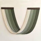 Achart Large Macrame Wall Hanging Dip Dyed Yarn Tapestry Ombre Yarn by Achart