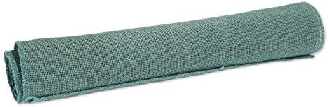 BambooMN Steel Blue 15" x 88" Vintage Burlap Table Runner for Rustic Wedding Bridal Shower Bachelorette Graduation Party Table Decor Decorations, 30 Pieces - Image 3