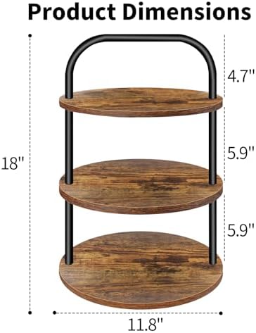 Cupcake Stand, Wooden Cupcake Stand for 100 Cupcakes 3 Tier Large Dessert Table Display Set Cupcake Tower Tiered Tray Stand Serving Tray for Party Supplies Vendor Display Farmhouse Decor - Image 2
