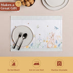 Maison d' Hermine Placemats Set of 4 Reusable 100% Cotton (13"x19") - Image 5