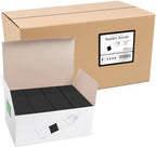 NATURALABEL Self-Adhesive Napkin Bands, Bulk Pack of 20,000, Black by NATURALABEL