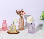 CUCUMI 38pcs Bud Vases for Centerpieces, Colorful Vintage Glass Vase Set - Image 6