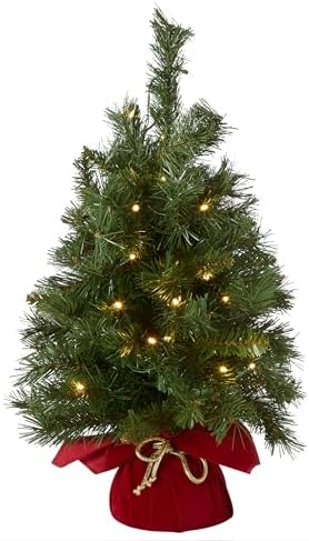 National Tree Company 24in Pre-Lit Majestic Fir Mini Christmas Tree by Unknown