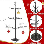 Metal Ornament Display Tree, Black Christmas Ornament Tree Display Stand - Image 2