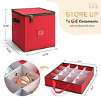 MaidMAX Ornament Storage Box, Christmas Ornament Storage, Ornament Storage - Image 6