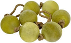Things2Die4 Glass Orb Garland, Frosted Green, 39 Inch Hanging Rope Strand - Image 3
