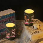 Gift for Mom Battery Powered Candles with Remote and Timer African Mother Daughter Decorations LED Flameless Flickering Candles for Indoor Gifts Holiday Decor Home Party Festival Set of 2 - Image 6
