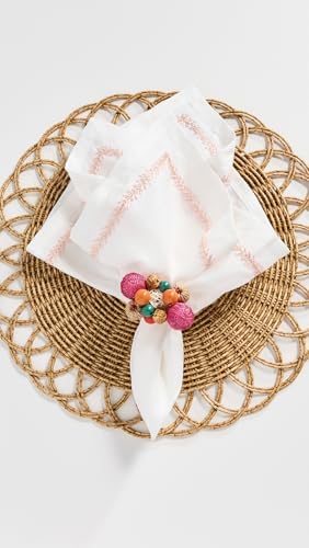 Kim Seybert Women's Java Napkin Rings Set of 4 - Image 3