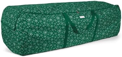 Covermates Christmas Tree Storage Bag, Green Snowflake by Covermates