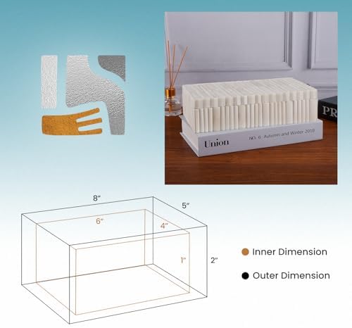 Handicrafts Home Decorative Keepsake Box 8x5 – Small Organizer Box with Lid, Boho Decorative Storage, Retro Memory Box, Unique Coffee Table Décor, Jewelry or Trinket Box, Modern Shelf Decorative Box - Image 3