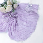 12 Pack 35 x 120 Inch Lilac Purple Table Runner Cheesecloth 10Ft - Image 7