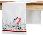 Maison d' Hermine Table Runner 100% Cotton 14.50" x 72" (Double Layer) by MaisondHermine