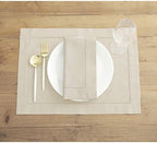 Solino Home Cotton Linen Cloth Dinner Napkins Linen, 20 x 20 in, Set of 4 - Image 2