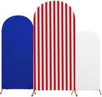 3 Pcs Patriotic Arch Cover Spandex Fitted 4ft 5ft 6ft,Classic by RimCereal