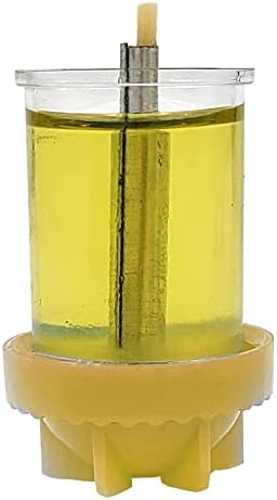 The Dreidel Company Hanukkah Pre-Filled 100 Percent Olive Oil Glass Cup Candles, 2.5 Hours, Pre-Filled Ready to Use - 44 Cups for All 8 Nights of Hanukkah - Image 4